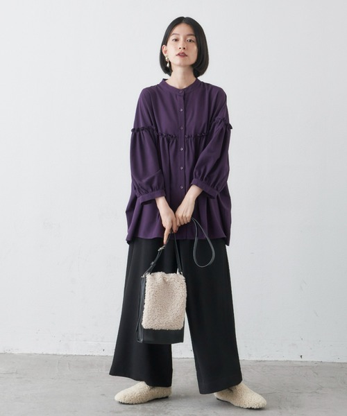 manana suerte（マニャーナスエルテ）の「ボア2wayショルダーバッグ（ショルダーバッグ・レディース・ブラック/ナチュラル・FREE）」の22枚目の写真