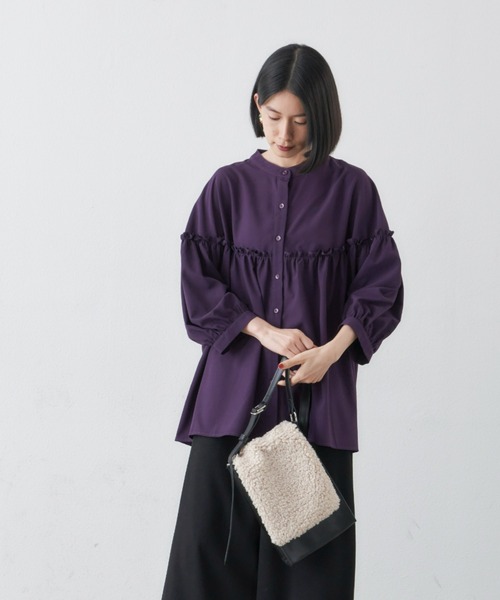 manana suerte（マニャーナスエルテ）の「ボア2wayショルダーバッグ（ショルダーバッグ・レディース・ブラック/ナチュラル・FREE）」の17枚目の写真