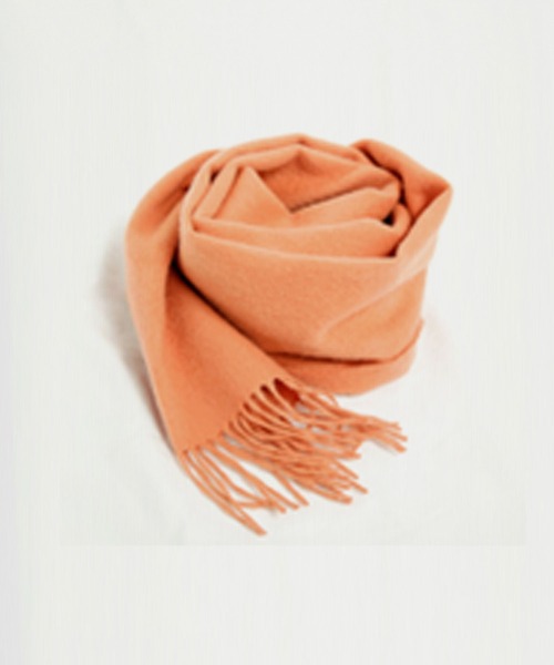 SAISON DE PAPILLON（セゾンドパピヨン）の「ウール100％マフラー（マフラー・レディース・ネイビー/ベビーピンク/ブラック/マスタード/グリーン/コーラル/パープル/キャメル/アイボリー/テラコッタ/ピンク/チャコール/ベージュ/モカ/カーキ/ブルーグリーン・フリー）」の16枚目の写真