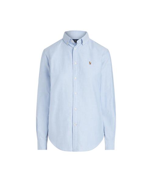 POLO RALPH LAUREN(ポロ ラルフ ローレン)の「クラシック フィット オックスフォード シャツ(シャツ/ブラウス・レディース・ブルー・2/12/8/4/0)」の2枚目の写真