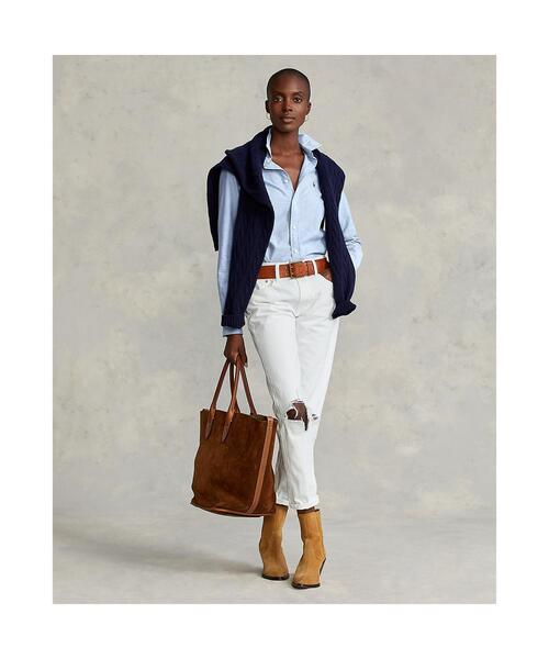 POLO RALPH LAUREN(ポロ ラルフ ローレン)の「クラシック フィット オックスフォード シャツ(シャツ/ブラウス・レディース・ブルー・2/12/8/4/0)」の5枚目の写真