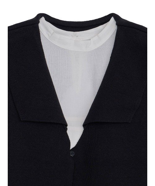 COLLARKNITVESTWITHDRESS