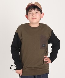 THE SHOP TK （ザ ショップ ティーケー ）の「◆【160cmまで】ニットキルトプルオーバー（スウェット・キッズ）」