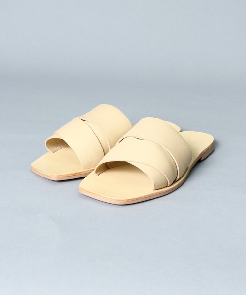 SOL SANA(ソルサナ)の「【 SOLSANA / ソルサナ 】 Penny Slide Flat Sandals / ペニー スライド フラット サンダル(サンダル・レディース・ブラック/ベージュ・38/36/37)」の13枚目の写真