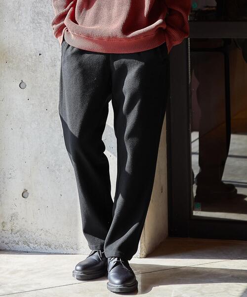 green label relaxing（グリーンレーベルリラクシング）の「T/C フラノ PLAY-PT パンツ -ウォッシャブル・防シワ・ストレッチ-（その他パンツ・メンズ・ブラック/ダークグレー/その他2・S/M/L/XL）」の2枚目の写真
