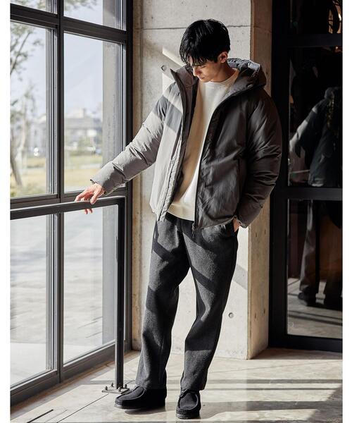 green label relaxing（グリーンレーベルリラクシング）の「T/C フラノ PLAY-PT パンツ -ウォッシャブル・防シワ・ストレッチ-（その他パンツ・メンズ・ブラック/ダークグレー/その他2・S/M/L/XL）」の6枚目の写真