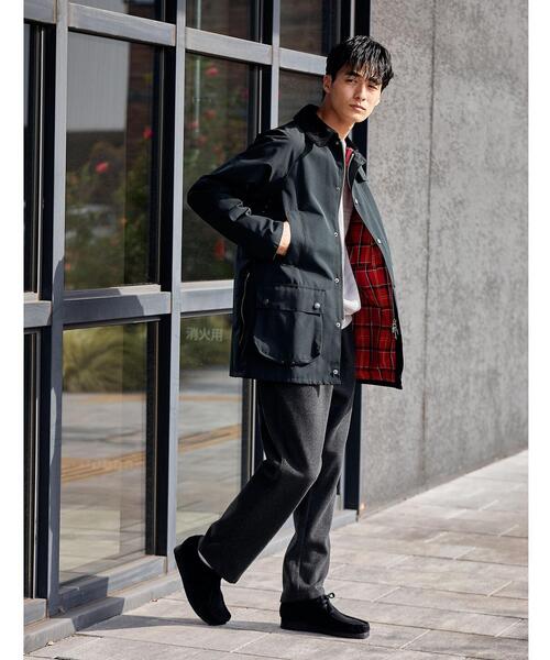 green label relaxing（グリーンレーベルリラクシング）の「T/C フラノ PLAY-PT パンツ -ウォッシャブル・防シワ・ストレッチ-（その他パンツ・メンズ・ブラック/ダークグレー/その他2・S/M/L/XL）」の7枚目の写真