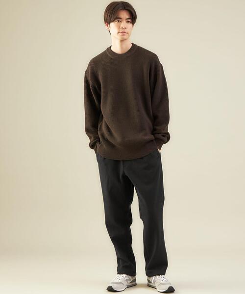 green label relaxing（グリーンレーベルリラクシング）の「T/C フラノ PLAY-PT パンツ -ウォッシャブル・防シワ・ストレッチ-（その他パンツ・メンズ・ブラック/ダークグレー/その他2・S/M/L/XL）」の19枚目の写真