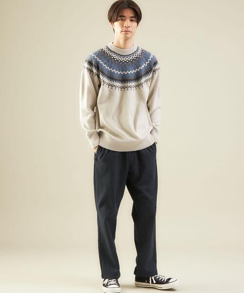 green label relaxing（グリーンレーベルリラクシング）の「T/C フラノ PLAY-PT パンツ -ウォッシャブル・防シワ・ストレッチ-（その他パンツ・メンズ・ブラック/ダークグレー/その他2・S/M/L/XL）」の21枚目の写真