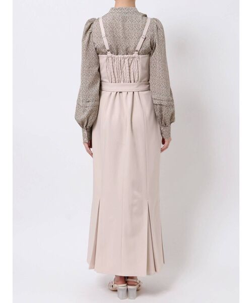 dazzlin（ダズリン）の「キャミマーメイドジャンスカ（ワンピース・レディース・ベージュ/ブルー/アイボリー・FREE）」の16枚目の写真