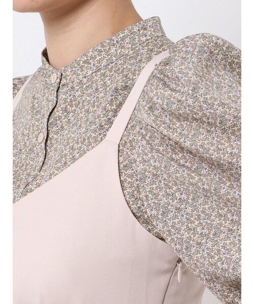 dazzlin（ダズリン）の「キャミマーメイドジャンスカ（ワンピース・レディース・ベージュ/ブルー/アイボリー・FREE）」の18枚目の写真