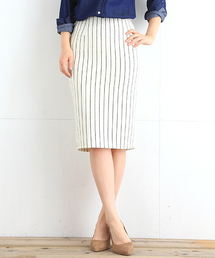 B:MING by BEAMS | □B ビーミング by ビームス / ストライプミディスカート(スカート)