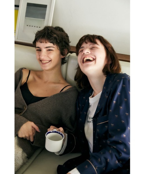 MOUSSY（マウジー）の「THE GOODNESS LS Tシャツ（Tシャツ/カットソー・レディース・ホワイト系その他/ホワイト/ブラック系その他・FREE）」の11枚目の写真