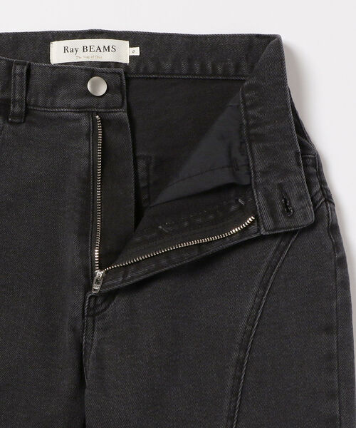 Ray BEAMS（レイビームス）の「Ray BEAMS / カーブ ステッチ ブラック デニム パンツ（デニムパンツ・レディース・ブラック・1/0）」の14枚目の写真