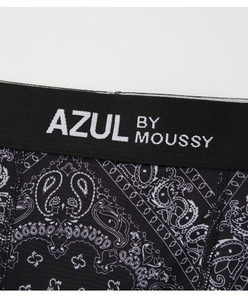 AZUL by moussy(アズールバイマウジー)の「BANDANA PATTERN BOXER SHORTS/バンダナパターンボクサーショーツ(バンダナ/スカーフ・メンズ・ブルー系その他3/ブラック系その他・MEDIUM/SMALL/LARGE/X-LARGE)」の5枚目の写真