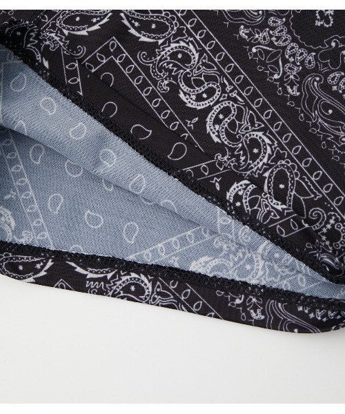 AZUL by moussy(アズールバイマウジー)の「BANDANA PATTERN BOXER SHORTS/バンダナパターンボクサーショーツ(バンダナ/スカーフ・メンズ・ブルー系その他3/ブラック系その他・MEDIUM/SMALL/LARGE/X-LARGE)」の7枚目の写真