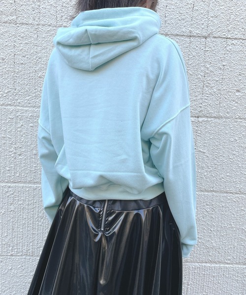 lilLilly(リルリリー)の「エンブロイダリーパーカー(パーカー・レディース・ホワイト/ブラック/ピンク/ミント・FREE)」の12枚目の写真