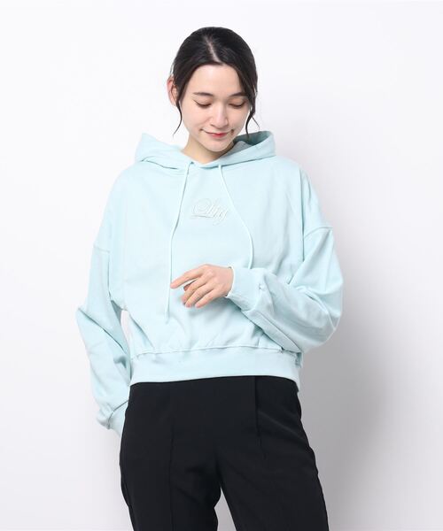 lilLilly(リルリリー)の「エンブロイダリーパーカー(パーカー・レディース・ホワイト/ブラック/ピンク/ミント・FREE)」の22枚目の写真