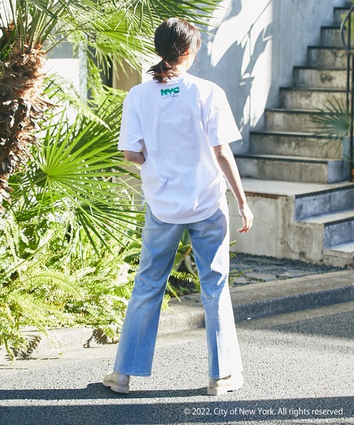 GOOD ROCK SPEED（グッドロックスピード）の「GOOD ROCK SPEED/　NYC DOT Tシャツ（Tシャツ/カットソー・レディース・オフホワイト・FREE）」の12枚目の写真