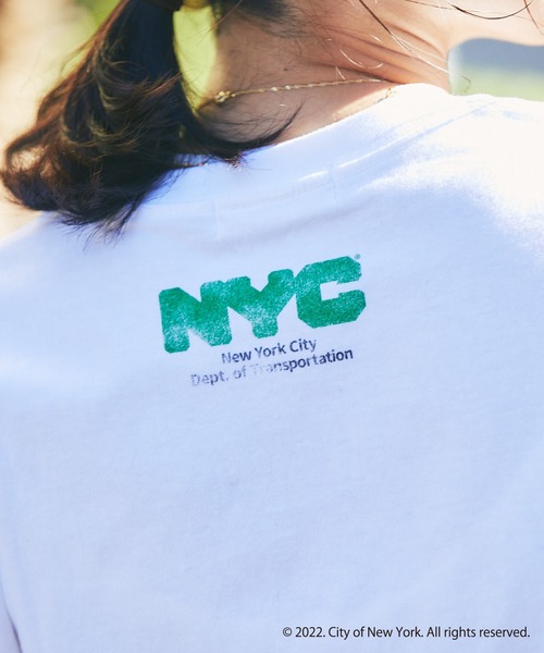 GOOD ROCK SPEED（グッドロックスピード）の「GOOD ROCK SPEED/　NYC DOT Tシャツ（Tシャツ/カットソー・レディース・オフホワイト・FREE）」の2枚目の写真