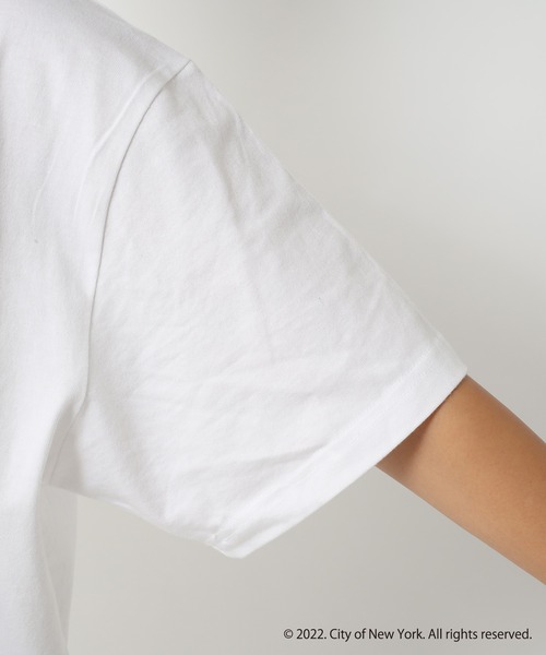 GOOD ROCK SPEED（グッドロックスピード）の「GOOD ROCK SPEED/　NYC DOT Tシャツ（Tシャツ/カットソー・レディース・オフホワイト・FREE）」の8枚目の写真