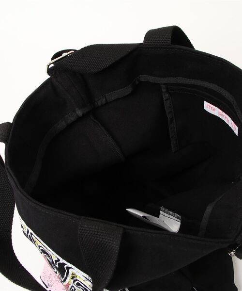 Little sunny bite（リトルサニーバイト）の「Grateful dead x little sunny bite tote bag（ショルダーバッグ・レディース・ホワイト/ブラック/グリーン・FREE）」の13枚目の写真