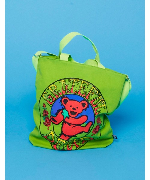 Little sunny bite（リトルサニーバイト）の「Grateful dead x little sunny bite tote bag（ショルダーバッグ・レディース・ホワイト/ブラック/グリーン・FREE）」の21枚目の写真