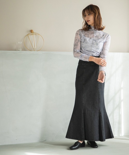 rectangle(レクタングル)の「レースアップバブーシュパンプス(パンプス・レディース・ブラック/アイボリー・23.5cm/24.5cm/23.0cm/24.0cm)」の9枚目の写真
