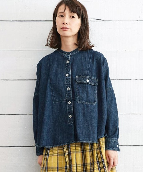 サニークラウズドデカいデニムシャツ レディース シャツ ブラウス Sunny Clouds サニークラウズ のファッション通販 Zozotown