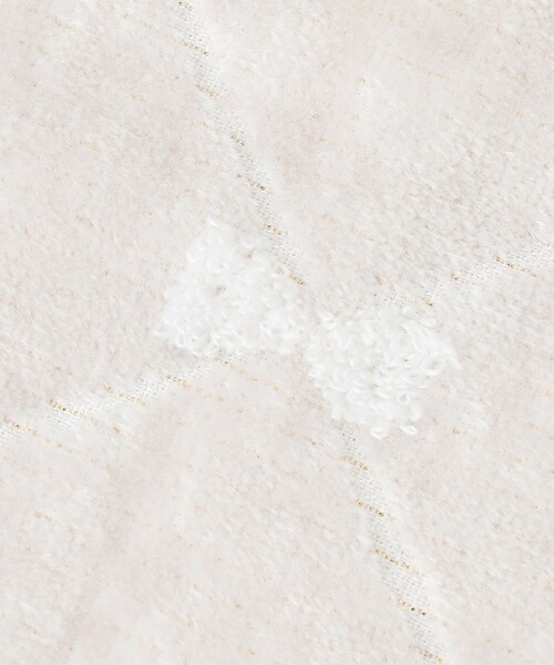 TOCCA(トッカ)の「【TOWEL COLLECTION】CHECKER RIBBON TOWELCHIEF タオルチーフ(ハンカチ/ハンドタオル・レディース・スカイブルー系/ライラック系/ピンク系・F)」の4枚目の写真