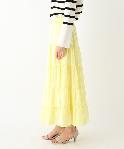 グレインコットンティアードスカート