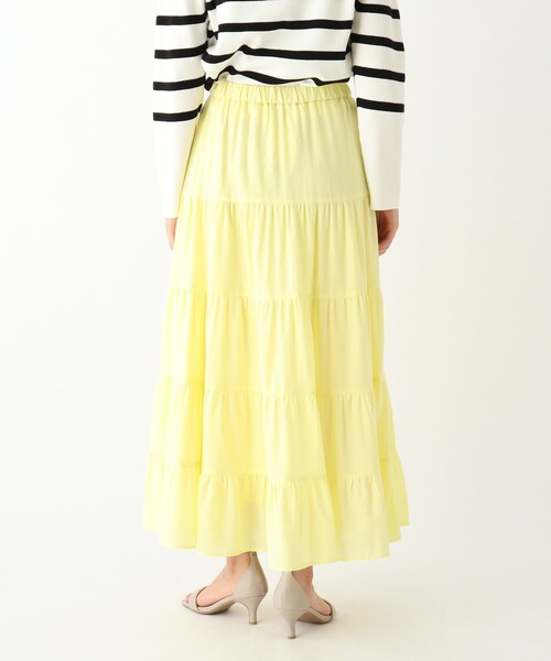 グレインコットンティアードスカート