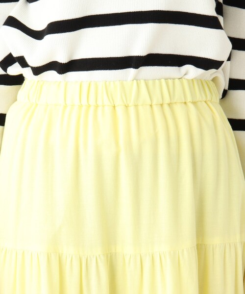 グレインコットンティアードスカート