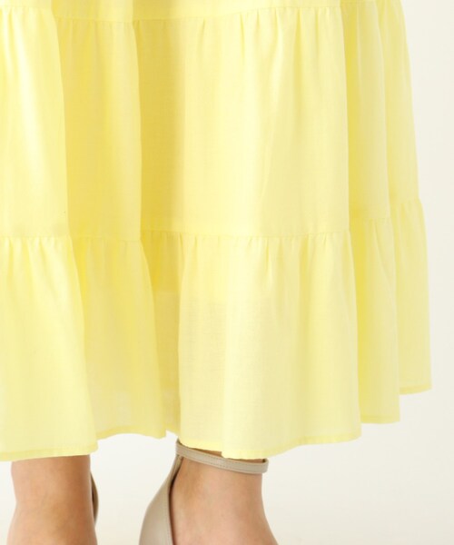 グレインコットンティアードスカート