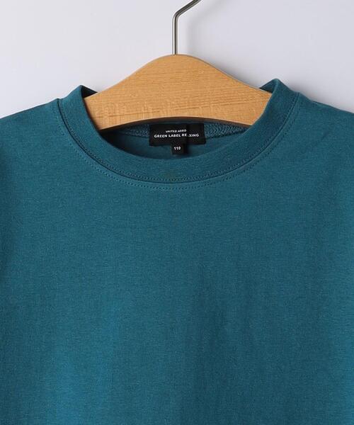 green label relaxing(グリーンレーベルリラクシング)の「【WEB限定】TJ 無地 ビッグTシャツ 100cm-160cm★★(Tシャツ/カットソー・キッズ・オフホワイト/ライム/オレンジ/ダークグレー/モカ/コバルトブルー・110cm/100cm/120cm/130cm/140cm/150cm/160cm)」の17枚目の写真
