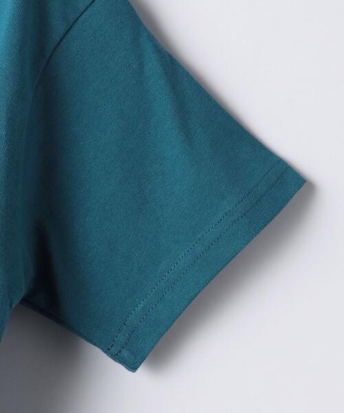 green label relaxing(グリーンレーベルリラクシング)の「【WEB限定】TJ 無地 ビッグTシャツ 100cm-160cm★★(Tシャツ/カットソー・キッズ・オフホワイト/ライム/オレンジ/ダークグレー/モカ/コバルトブルー・110cm/100cm/120cm/130cm/140cm/150cm/160cm)」の18枚目の写真