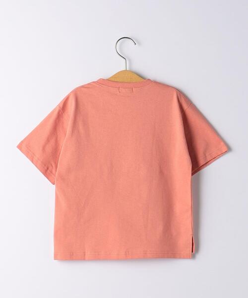 green label relaxing(グリーンレーベルリラクシング)の「【WEB限定】TJ 無地 ビッグTシャツ 100cm-160cm★★(Tシャツ/カットソー・キッズ・オフホワイト/ライム/オレンジ/ダークグレー/モカ/コバルトブルー・110cm/100cm/120cm/130cm/140cm/150cm/160cm)」の11枚目の写真