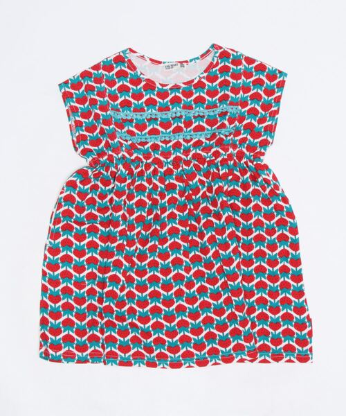 RAGMART(ラグマート)の「アートプリントワンピース(ワンピース・キッズ・レッド/ピンク・110cm/100cm/120cm/130cm)」の11枚目の写真