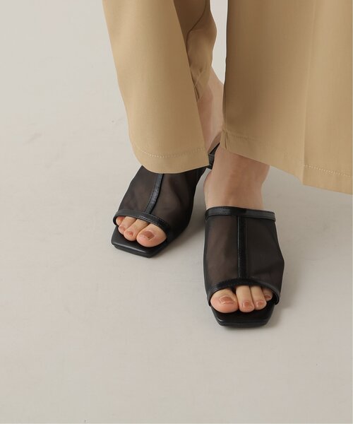 frames RAY CASSIN(フレームスレイカズン)の「S-LL展開 クリアヒールサンダル(サンダル・レディース・キナリ/ベージュ/ブラック・LARGE/MEDIUM/X-LARGE/SMALL)」の15枚目の写真