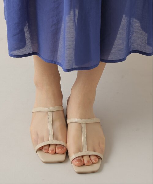 frames RAY CASSIN(フレームスレイカズン)の「S-LL展開 クリアヒールサンダル(サンダル・レディース・キナリ/ベージュ/ブラック・LARGE/MEDIUM/X-LARGE/SMALL)」の7枚目の写真