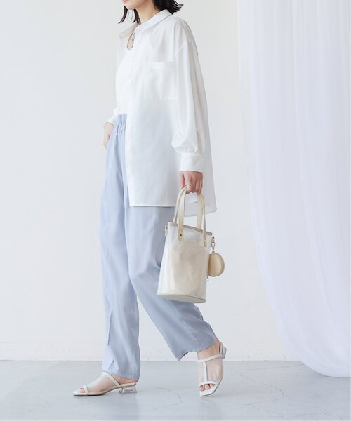 frames RAY CASSIN(フレームスレイカズン)の「S-LL展開 クリアヒールサンダル(サンダル・レディース・キナリ/ベージュ/ブラック・LARGE/MEDIUM/X-LARGE/SMALL)」の5枚目の写真