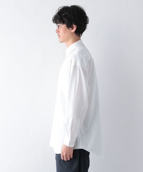 GLOBAL WORK(グローバルワーク)の「ライトオックスBIGシャツ/266947(シャツ/ブラウス・メンズ・ホワイト/ブルー/ライトパープル・MEDIUM/LARGE)」の11枚目の写真