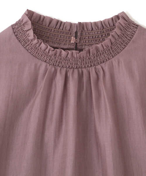 PROPORTION BODY DRESSING(プロポーションボディドレッシング)の「【美人百花5月号掲載 宇垣美里さん着用商品】フリルスリーブブラウス / 1212110409(シャツ/ブラウス・レディース・ブラック/パープル/ホワイト系その他・SMALL/MEDIUM)」の19枚目の写真