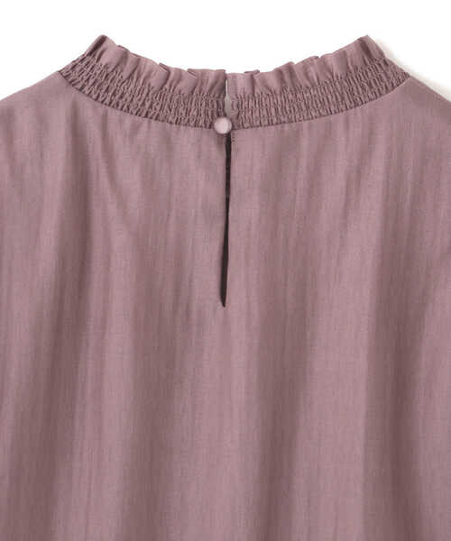 PROPORTION BODY DRESSING(プロポーションボディドレッシング)の「【美人百花5月号掲載 宇垣美里さん着用商品】フリルスリーブブラウス / 1212110409(シャツ/ブラウス・レディース・ブラック/パープル/ホワイト系その他・SMALL/MEDIUM)」の15枚目の写真