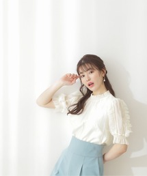 PROPORTION BODY DRESSING | 【美人百花5月号掲載 宇垣美里さん着用商品】フリルスリーブブラウス / 1212110409(シャツ/ブラウス)