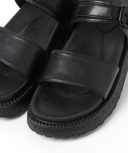 LEPSIM（レプシィム）の「ライトボリュームサンダル　275935（サンダル・レディース・ブラック/オフホワイト・SMALL/MEDIUM/LARGE）」の12枚目の写真