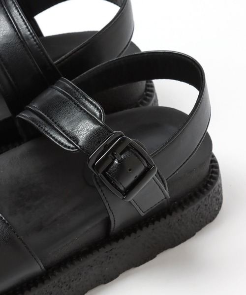 LEPSIM（レプシィム）の「ライトボリュームサンダル　275935（サンダル・レディース・ブラック/オフホワイト・SMALL/MEDIUM/LARGE）」の14枚目の写真