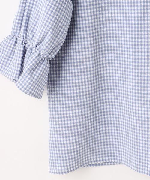 Honeys(ハニーズ)の「Vネックブラウス(シャツ/ブラウス・レディース・ホワイト/ブラック/ホワイト×ブラック/ホワイト系その他/ホワイト系その他2・LL/S/M/L)」の18枚目の写真