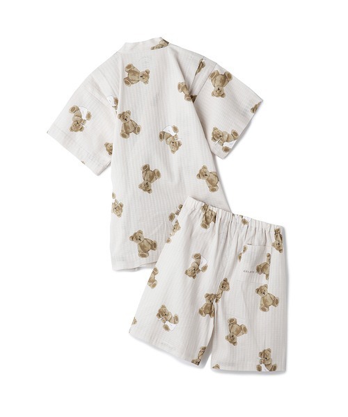 gelato pique（ジェラートピケ）の「【KIDS】甚平セット（浴衣