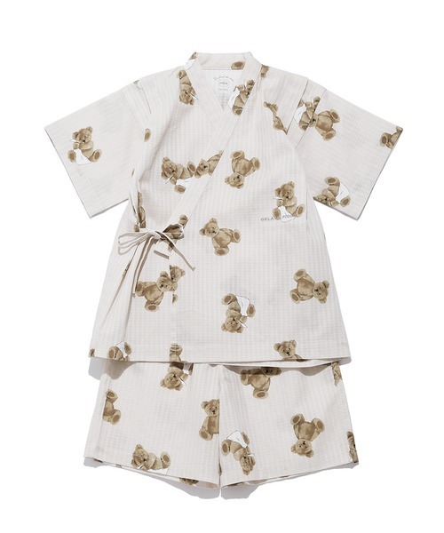 gelato pique（ジェラートピケ）の「【KIDS】甚平セット（浴衣